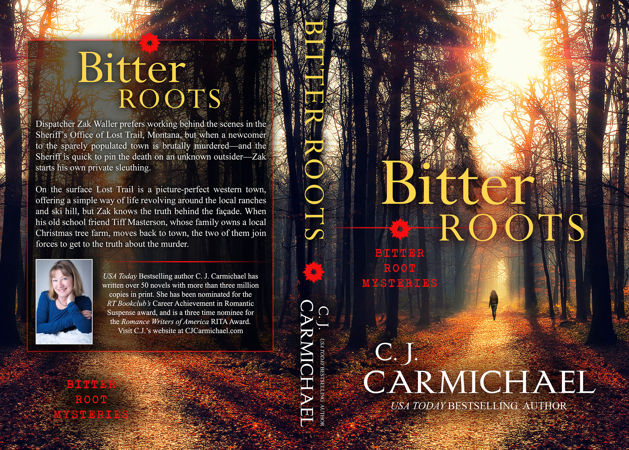 Bitter Roots by CJ Carmichael (Print Coverflat)