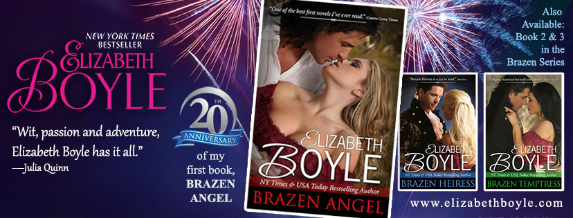 Facebook: Brazen Angel Anniversary by Elizabeth Boyle