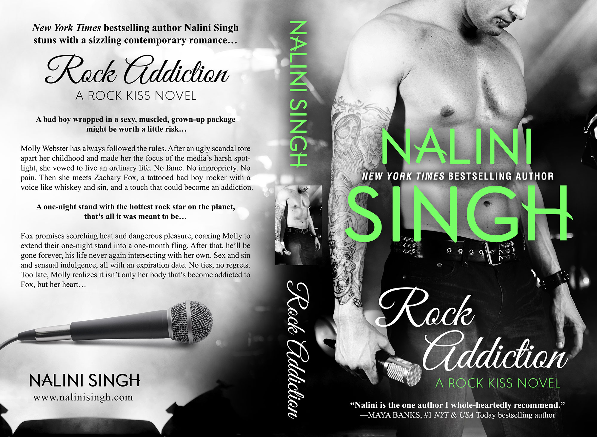 Rock Addiction by Nalini Singh (Print Coverflat)