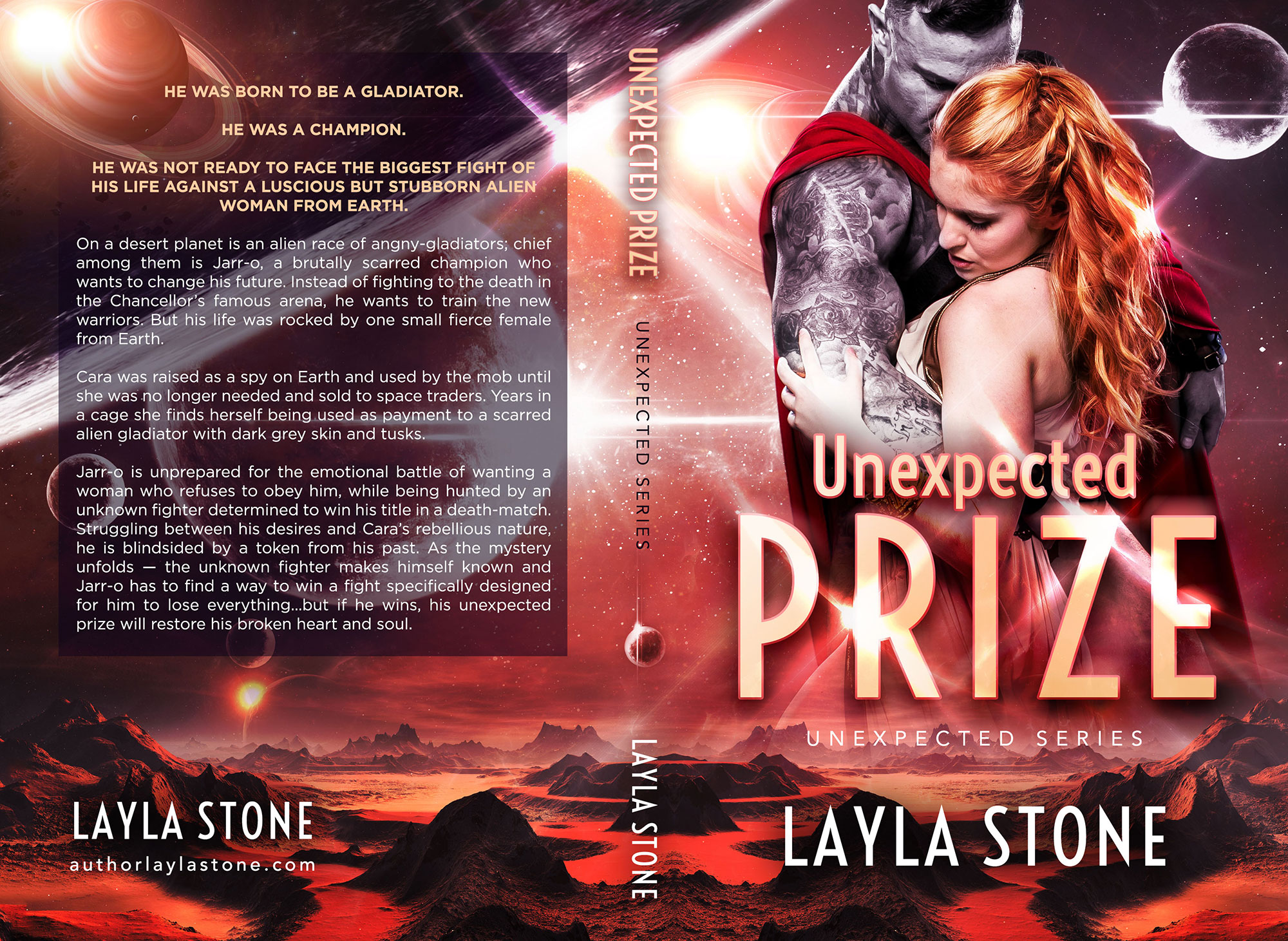 Unexpected Prize by Layla Stone (Print Coverflat)